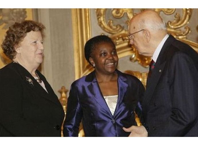 Cancellieri, Kyenge, Napolitano